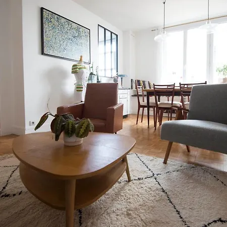 Bright Apt In Menilmontant Apartment